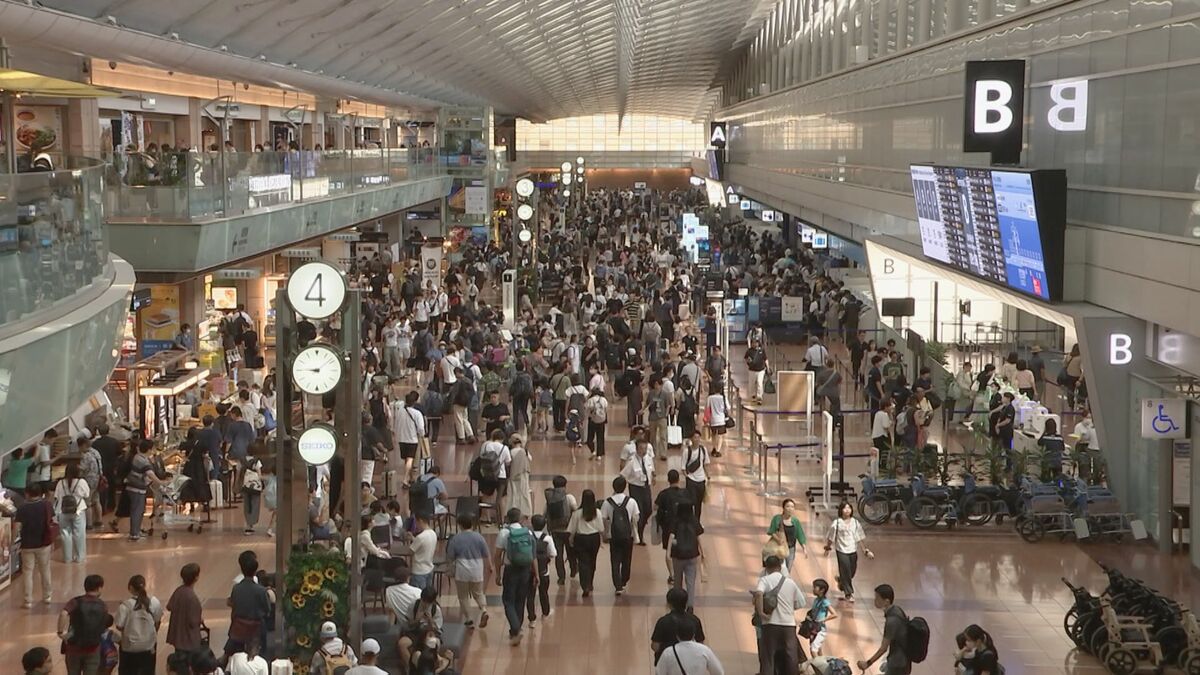 【速報】航空各社お盆の予約状況 国際線は高い水準も上げ止まり 国際情勢や円安が影響か