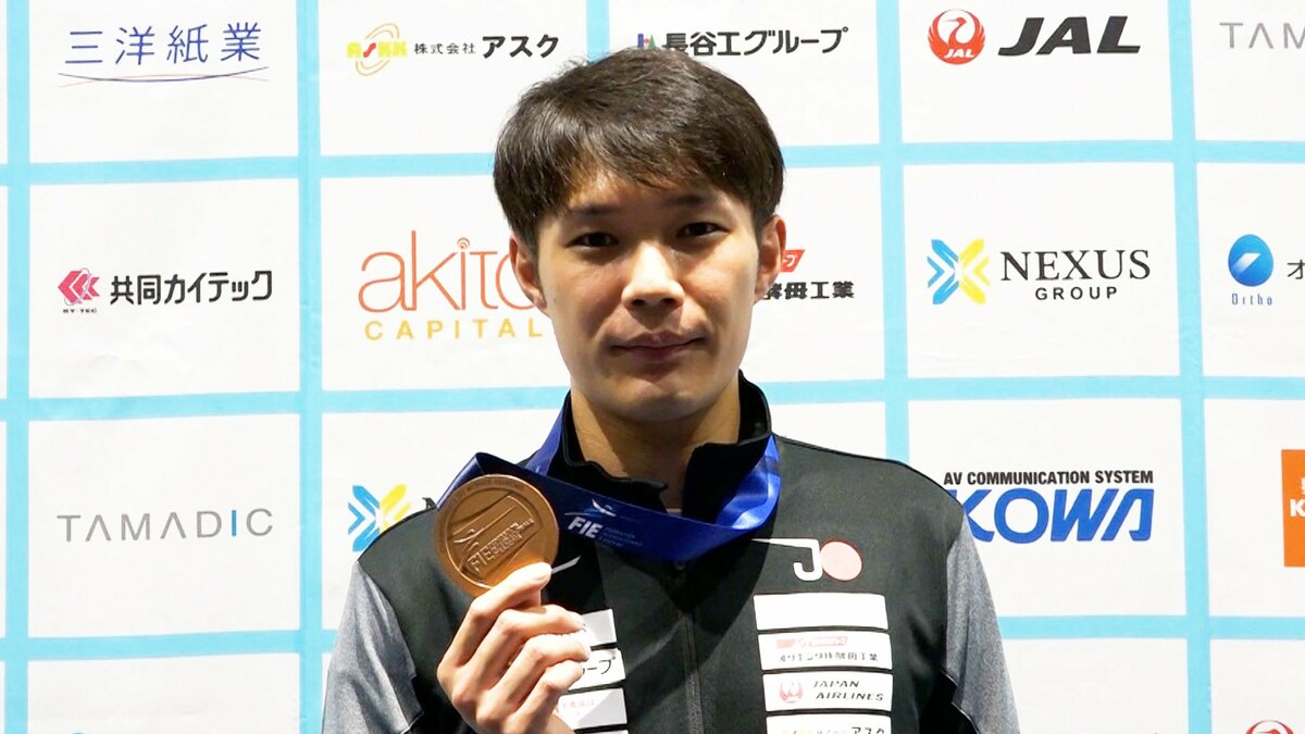 【フェンシング】世界選手権銅メダルの山田優　アジア大会は「僕が引っ張って、日本の強さを証明したい」