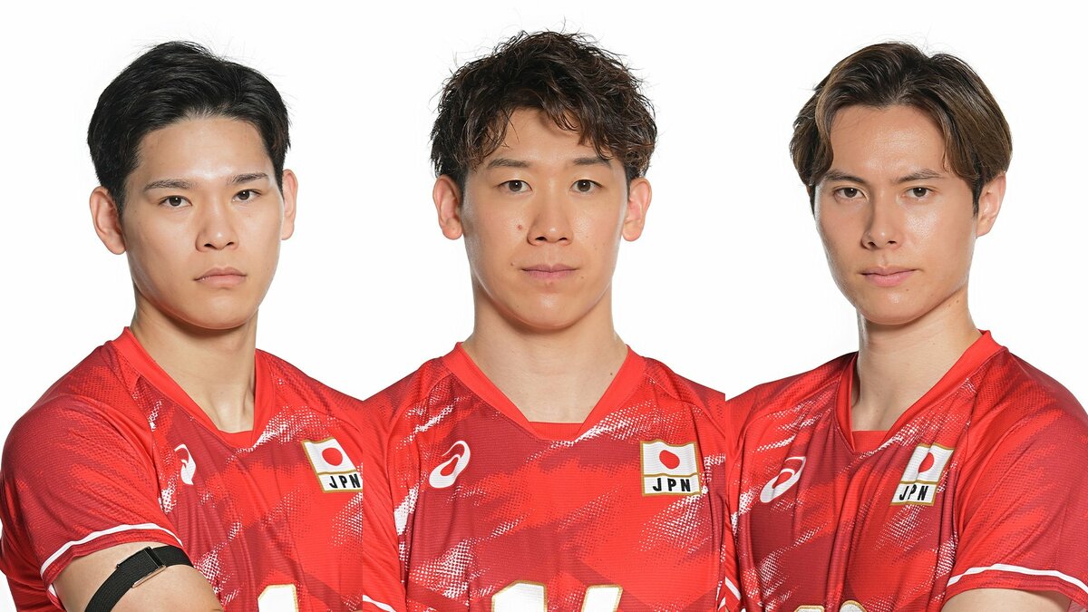 バレー男子日本代表、スロベニア戦のスタメン発表 石川祐希、髙橋藍、西田有志、リベロは山本智大【ネーションズリーグ】