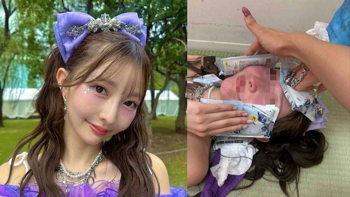 【 Toi Toi Toi・橋本萌花 】 ライブ直後の姿とともに熱中症への注意呼びかけ 「お願い本当に気をつけて」