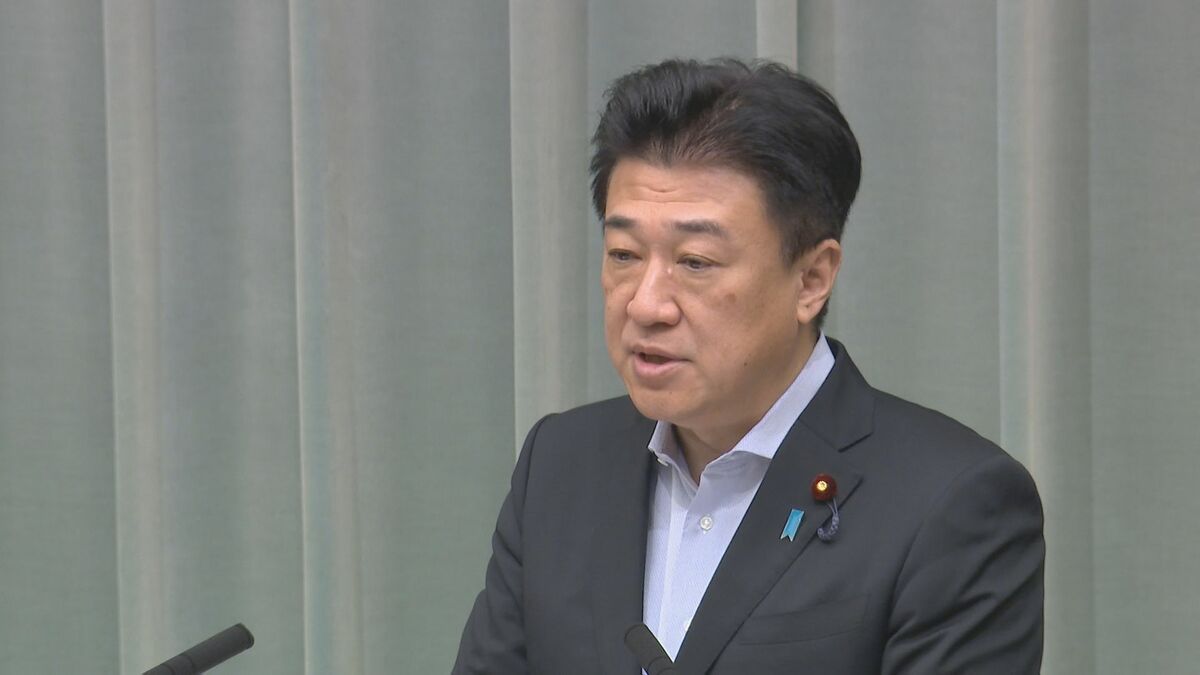 木原官房長官　「被災者の方が安心して過ごせる住まいを速やかに提供」　きょうから氷川町で仮設住宅が建設開始