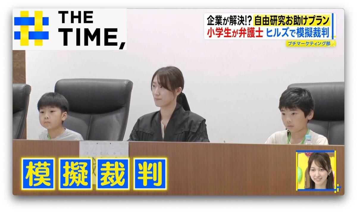 “模擬裁判”や“森探検”で「自由研究」完成!企業の“お助けプラン”続々【THE TIME,】