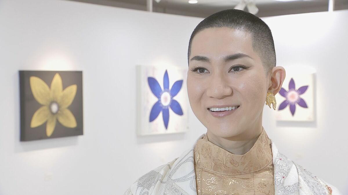 西村宏堂さん 初の個展を開催 僧侶、メイクアップアーティストとして活動