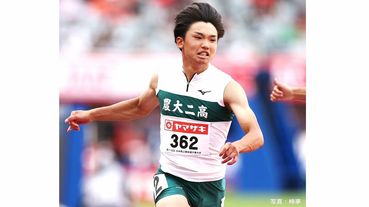 男子100m予選で篠崎博翔が10秒29の自己ベスト準決勝進出 ! 菅野翔唯も組1着で準決勝へ 清水空跳は欠場【U20世界陸上】