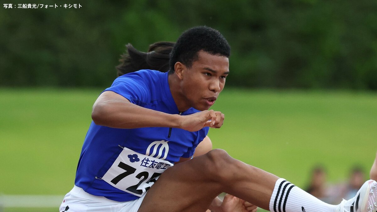 驚異のU20アジア新!古賀ジェレミー、男子110mHで12秒95をマークし泉谷駿介以来の決勝進出【U20世界陸上】