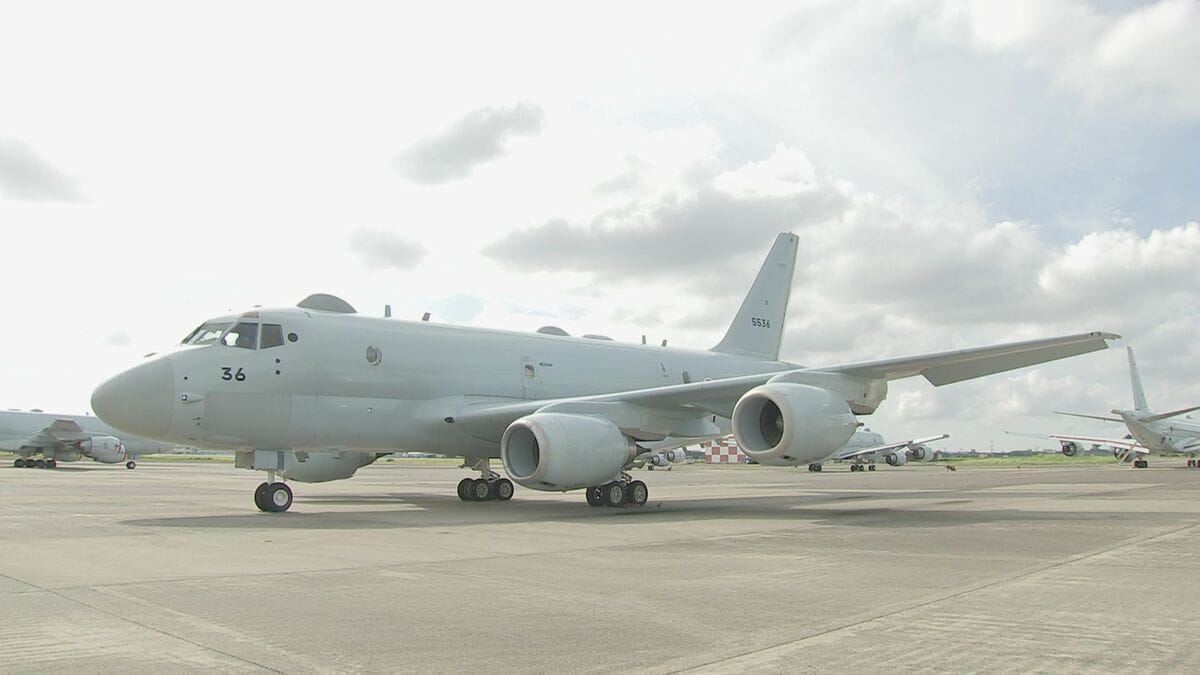 海賊対処のため自衛隊のP1哨戒機を初めてジブチに派遣 小泉防衛大臣が隊員激励