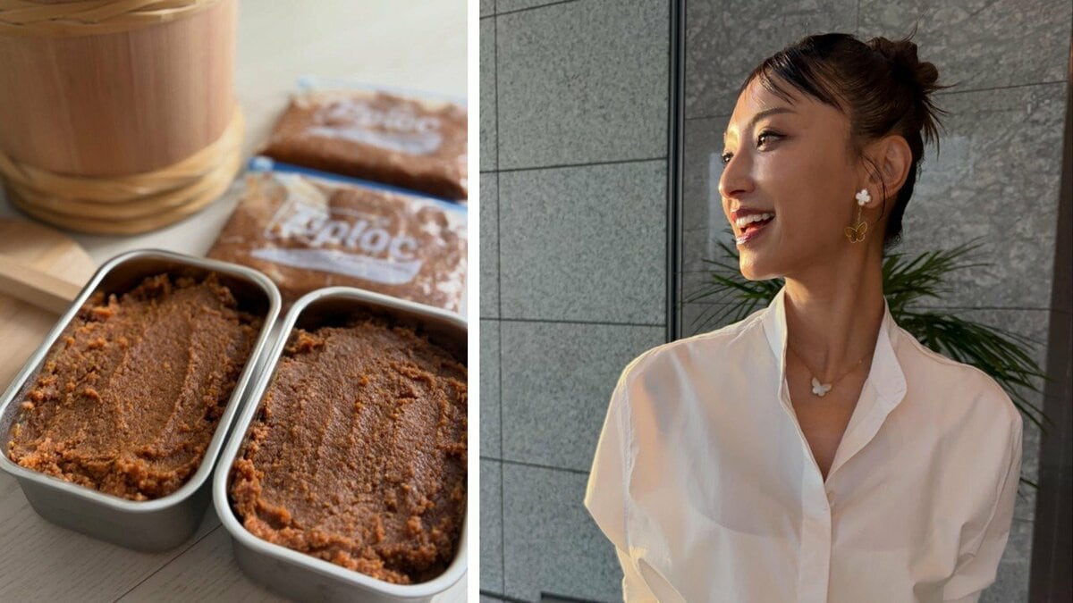 【 望月理恵 】半年待った手作り味噌がついに完成「自分用と実家用 あとは友達にお配り用」 フォロワー「とりあえずキュウリで食べたい!」
