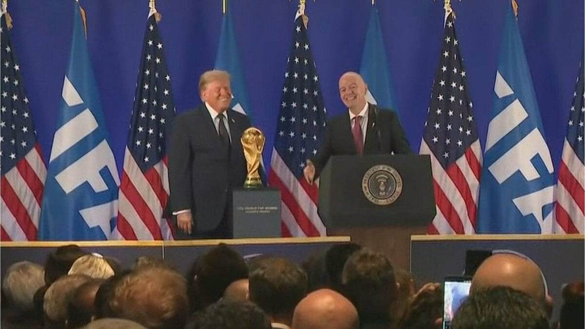 「取り返しのつかない大失敗になる」 FIFAインファンティノ会長の交代検討についてトランプ大統領
