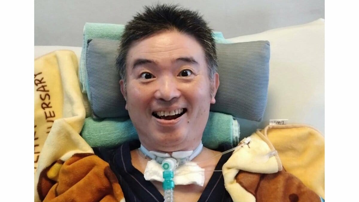 【 ALS闘病 】声優・津久井教生さん 呼吸器の回路交換を報告 「水がたまりやすかった」と明かす「喉に入ると危ないのです」【ニャンちゅう】
