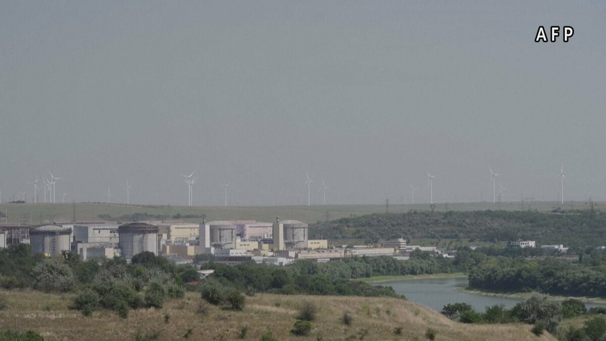 ルーマニアの原発が全停止へ ドナウ川の水位低下の影響“唯一稼働していた原子炉停止へ”