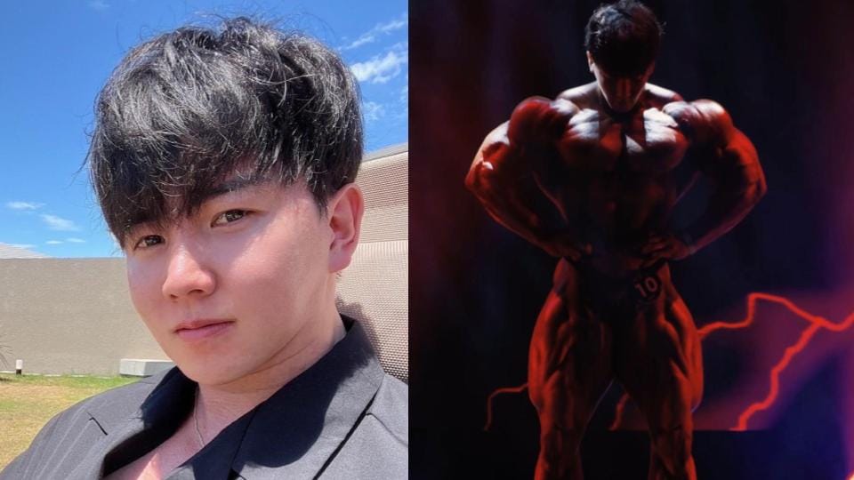 【横川尚隆】「ガンダム」「スーパーサイヤ人」など反響続々　圧巻の筋肉ポージングを披露「待ち受けなどにどうぞ」