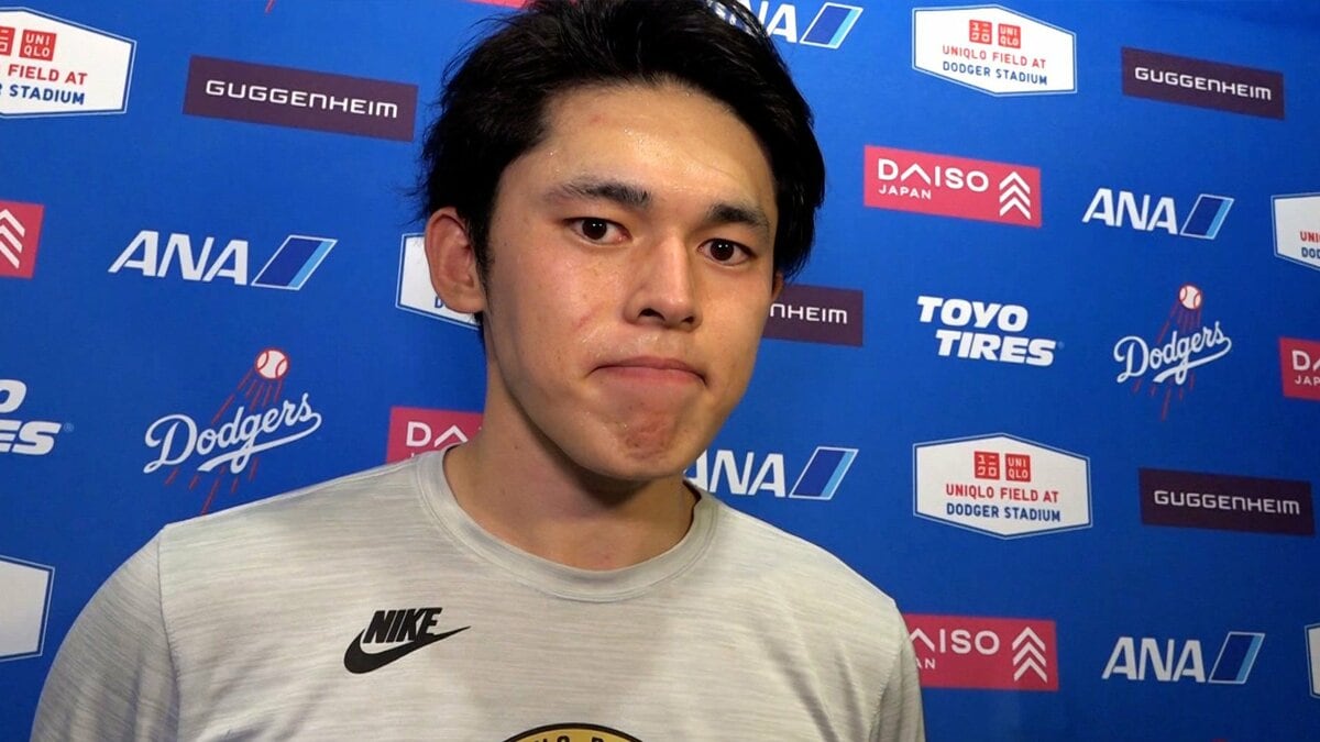 佐々木朗希「その時その時に必要な⼒を出せるように」6勝目消滅も前向く「⽇々技術を確⽴させるようにやっていきたい」