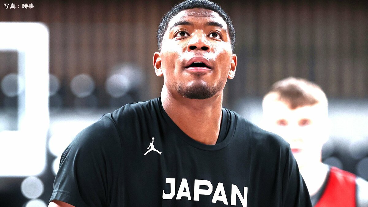 八村塁、韓国との強化試合にスタメン出場!パリ五輪以来2年ぶりの日本代表復帰【男子バスケ】