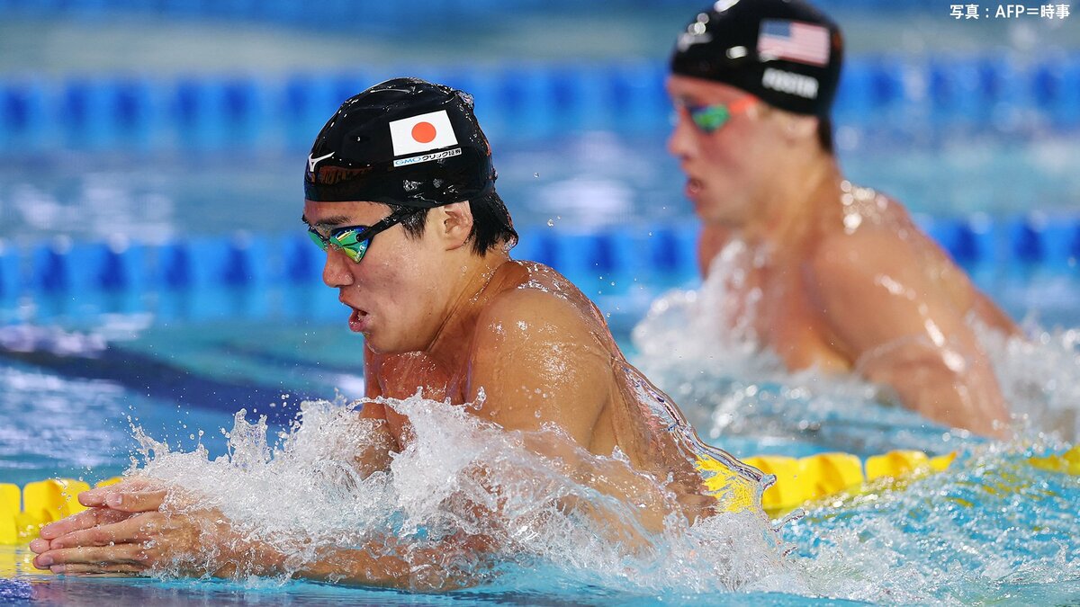 松下知之 男子200m個人メドレーで金メダル、今大会個人メドレー2冠を達成【競泳・パンパシフィック選手権】