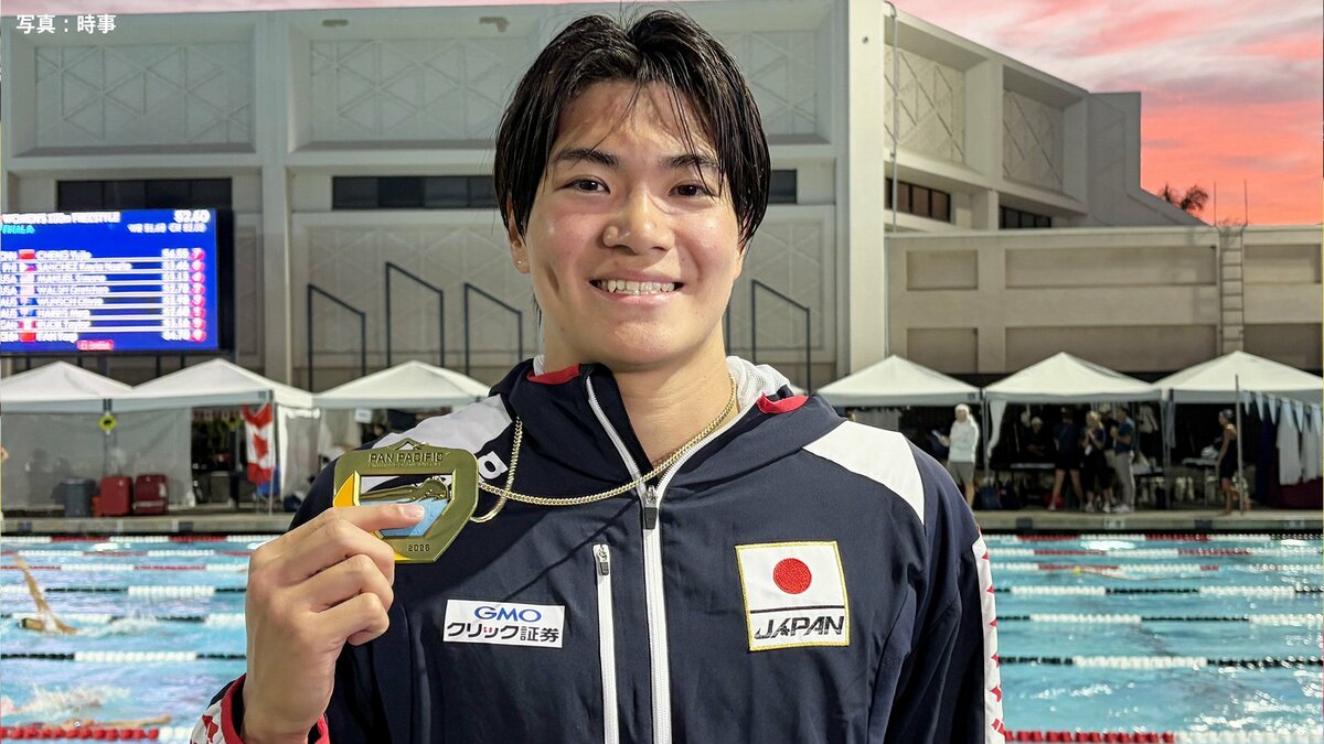 競泳ニッポン、松下知之が個人メドレー2冠達成！今福和志は1500m日本新で銀、大橋信は200m平泳ぎとメドレーリレーで銅 【パンパシフィック選手権4日目】