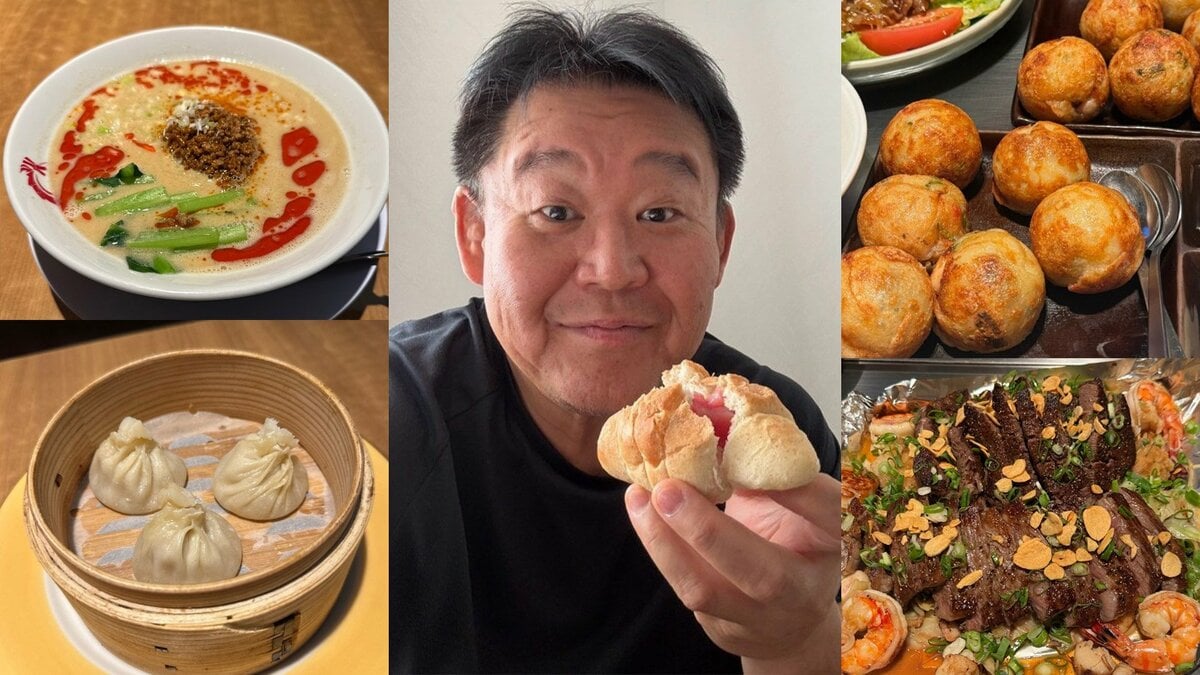【 花田虎上 】 生ハムクロワッサンから中華・たこ焼き・ステーキに舌鼓 長女の試合応援で味わった「1日の絶品グルメの数々」を公開