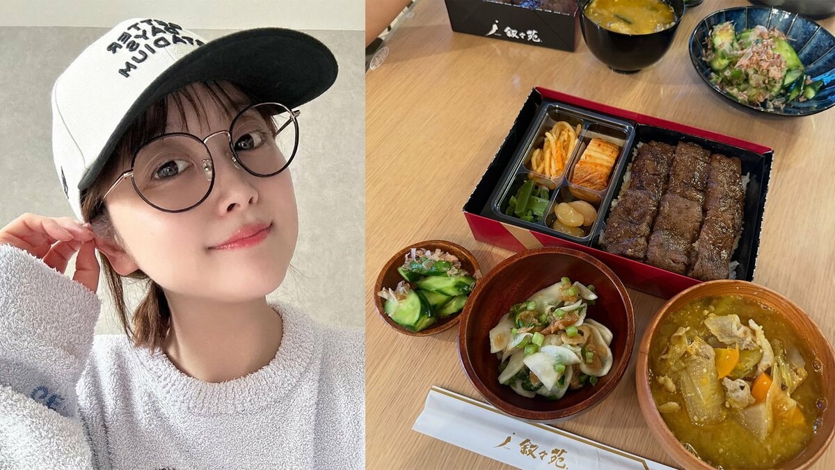 【 鈴木奈々 】 父親と加藤茶・綾菜夫妻の自宅を訪問 手土産は叙々苑弁当「あやなちゃんが作ってくれた豚汁、お漬物が凄く美味しかった!」