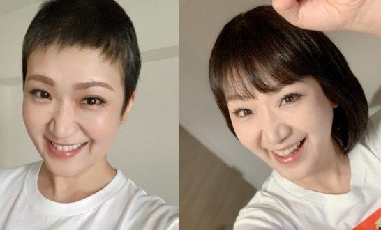 【がん闘病】歌手・市川由紀乃さん「一年が経って髪の毛もここまで伸びました」 “抗がん剤治療後” 伸びた髪を笑顔で報告 「髪質の変化もありました」