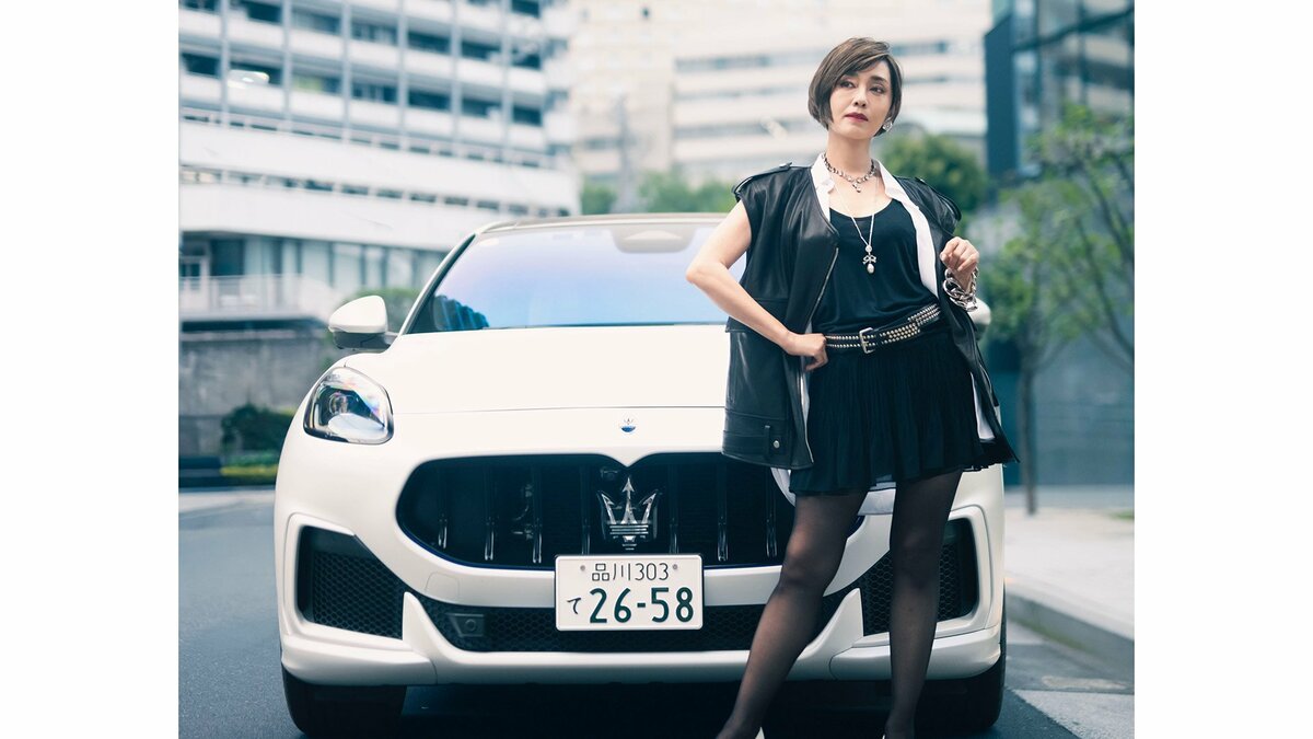 【 早見優 】　白いマセラティと魅せる “激変” イメチェン姿に「クールビューティー」「スーパーモデルみたい」とファン歓喜
