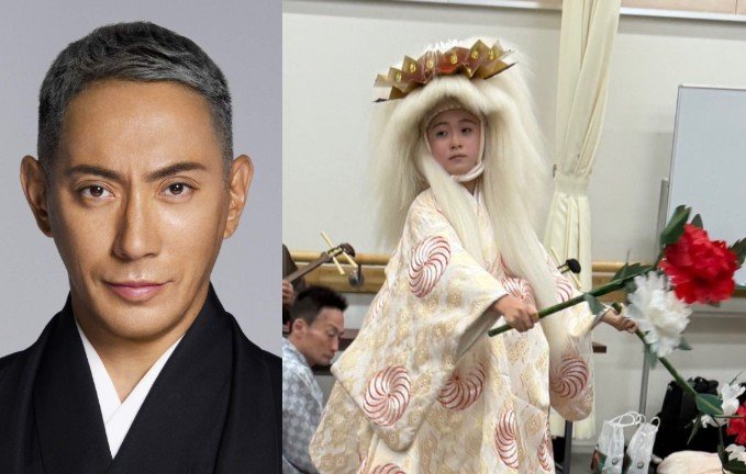【 市川團十郎 】長女・麗禾(市川ぼたん)の稽古の様子を公開「麗禾 毛ぶりに初挑戦!! 8月の舞踊公演にて、初お披露目」