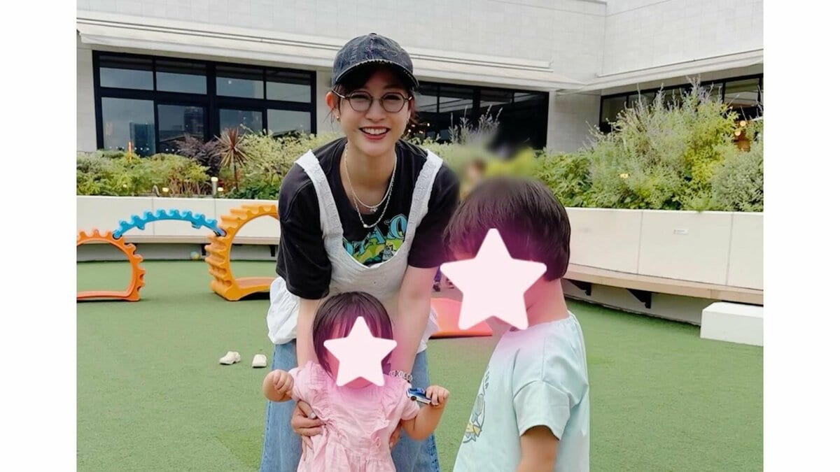 【 新井恵理那 】 お盆休みは「トミカ博」を満喫 まもなく3歳&1歳半になる子どもの成長に「ぴょんぴょん飛び跳ねて喜ぶ姿に癒された」
