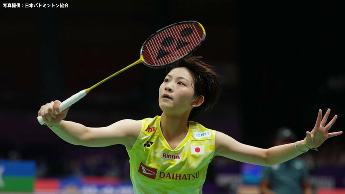 バド宮崎友花、20歳初勝利は1時間超えの激戦 逆転勝ちで2回戦に進出【世界選手権】