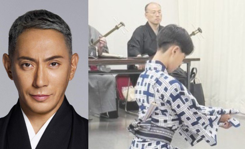 【 市川團十郎 】長男・勸玄(市川新之助)さんの稽古の様子を公開「禿から、頑張ってます!!」