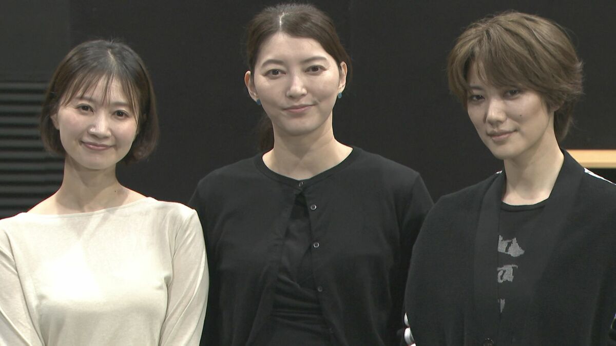 【 朝夏まなと 】七海ひろき&夢咲ねねと魅せる絆〝 一緒にいるシーンがすごい心地よくて。家に帰ってきたみたいな安心感があります 〟