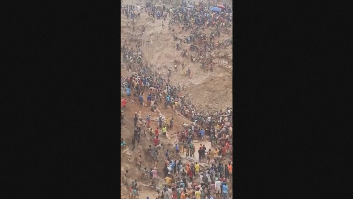 中央アフリカ共和国 金鉱山で崩落事故　少なくとも100人死亡
