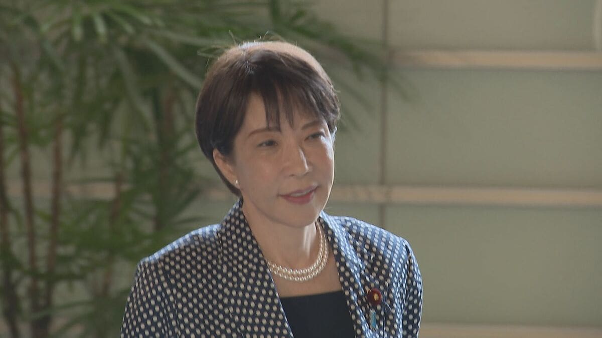 【速報】弾道ミサイル発射受け 高市総理が指示 「情報収集・分析に全力を」