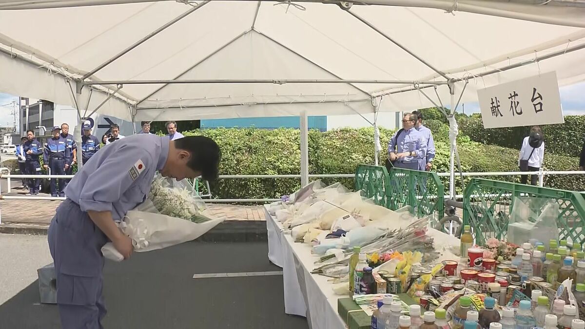 木原官房長官 きょうから熊本地震の被災地を視察 イオンモール熊本では献花