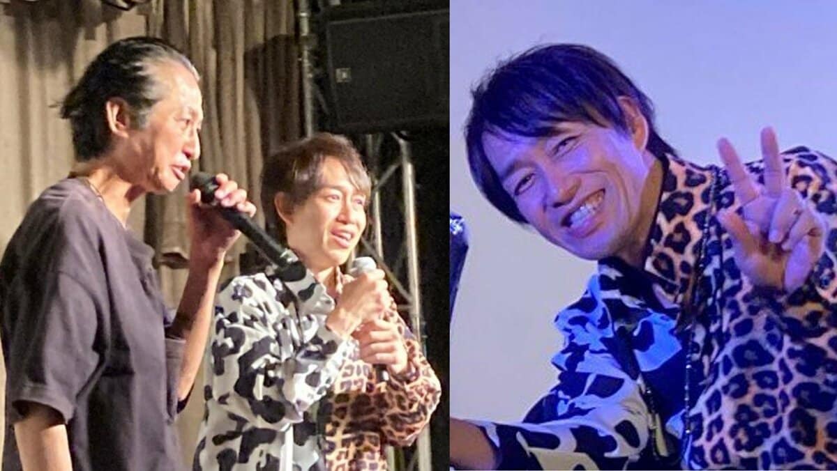 【 元「光GENJI」山本淳一 】デビュー39周年記念ライブ「ミッキーが見に来てくれて~」大沢樹生とステージ “貴重2ショット” 公開 微笑ましいやりとりも