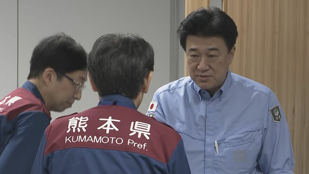 熊本地震で被害を受けた私立学校施設を新たに激甚災害に追加指定へ 熊本視察中の木原官房長官が表明