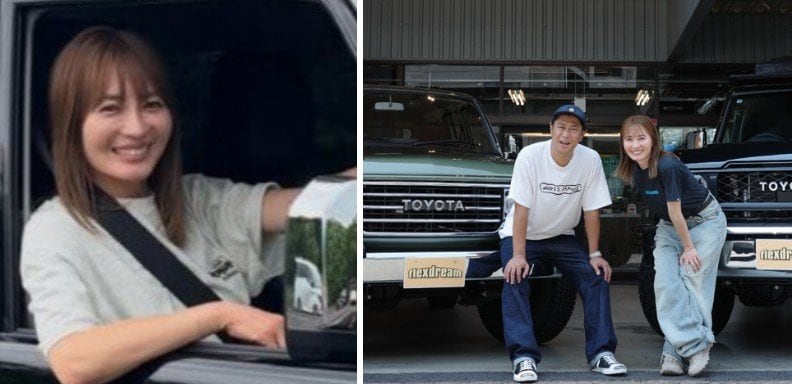 【 新山千春 】「ランクル愛が止まらなくて」愛車ランクル繋がりでパンサー尾形と愛を叫ぶ「サンキューーーーー」二人の共通点に大興奮「地元の先輩に会えた感覚」