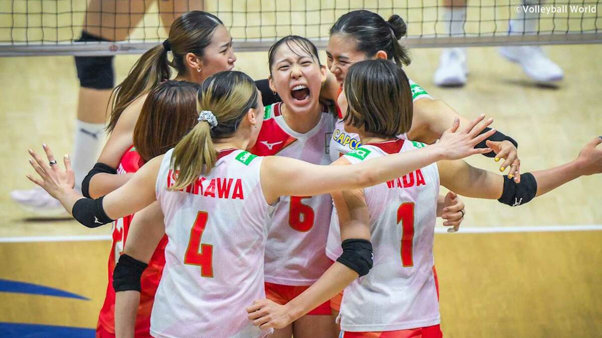 バレー女子日本代表、韓国にストレート勝利で準々決勝進出!第1セットから30点越えの接戦制し開幕2連勝【アジア選手権】