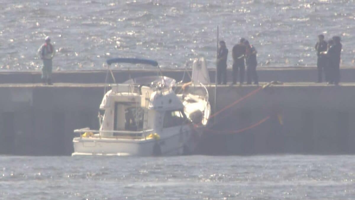 羽田空港沖合で船が座礁し9人重軽傷　海上保安庁が船所有の会社役員に任意で話を聞くなどして捜査