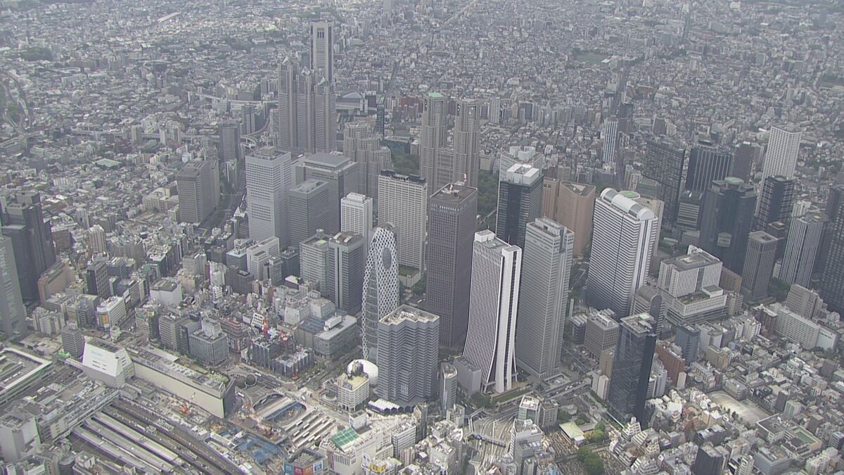 東京23区 8月の消費者物価は前年同月比1.8%上昇 7か月連続で2%割れ