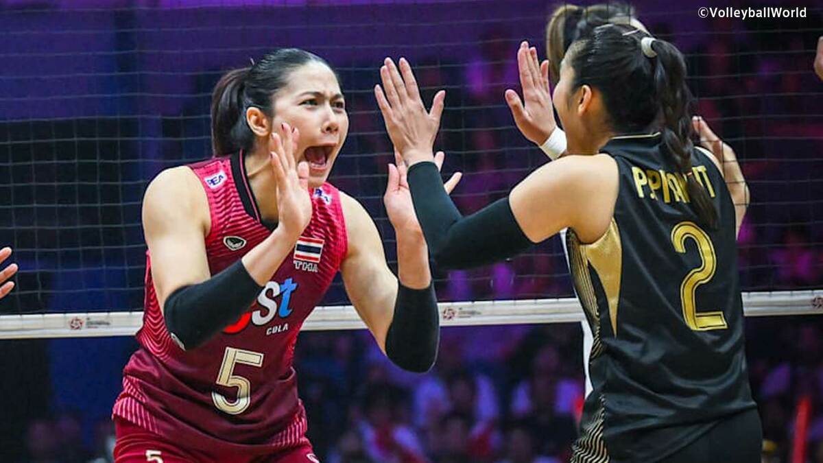 【アジア選手権】タイが大会連覇でロス五輪切符獲得！開催国・中国にフルセットの激闘の末勝利　日本は銅メダル