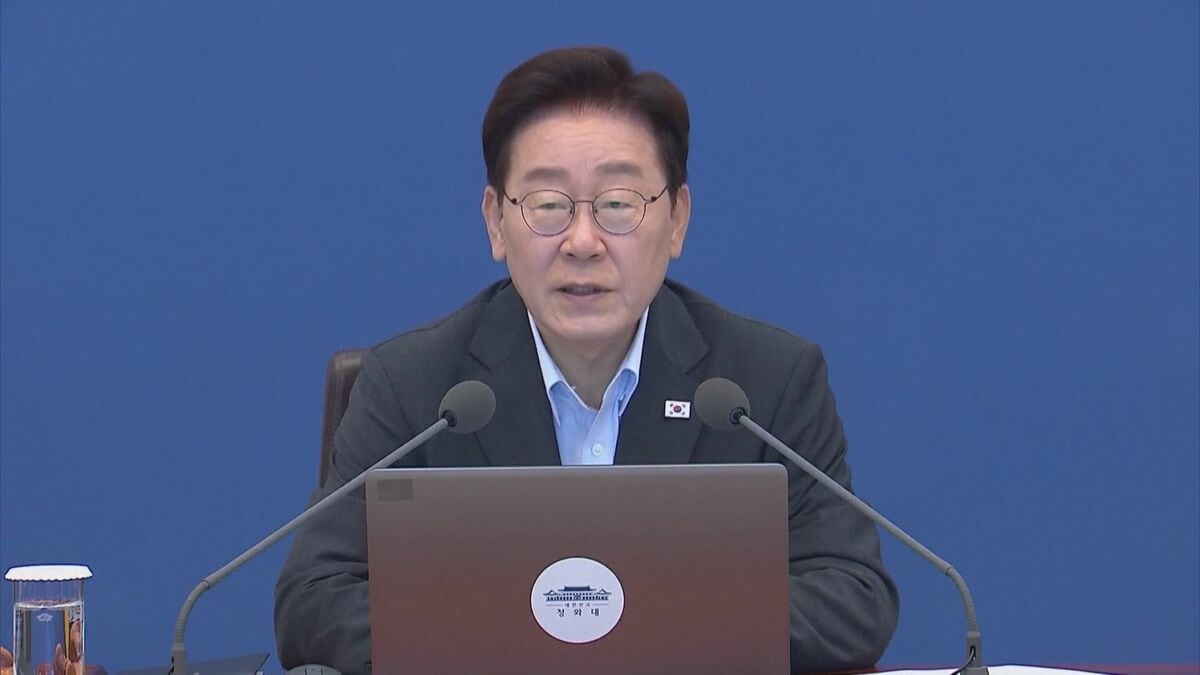 李在明大統領の支持率 就任後最低の38.9% 不動産高止まり不満や株価下落が要因か…『内閣改造』で起死回生狙う