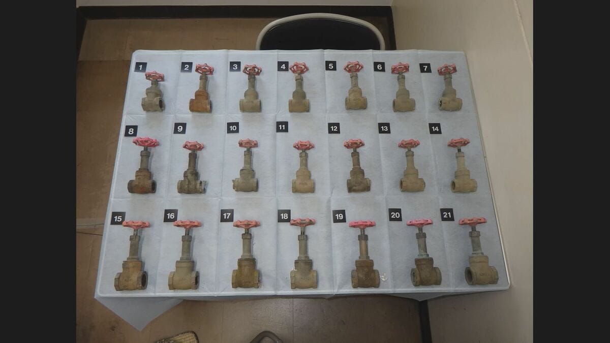 茨城・笠間で水田のバルブ21個窃盗の疑いで男を逮捕　茨城県内で今年、バルブの窃盗被害相次ぎ関連も捜査