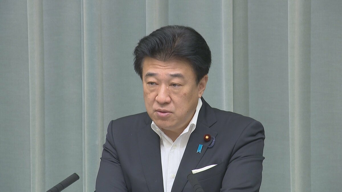 木原官房長官 「宮内庁で必要な検討が進められている」 上皇さまのご意向踏まえた将来の葬儀のあり方