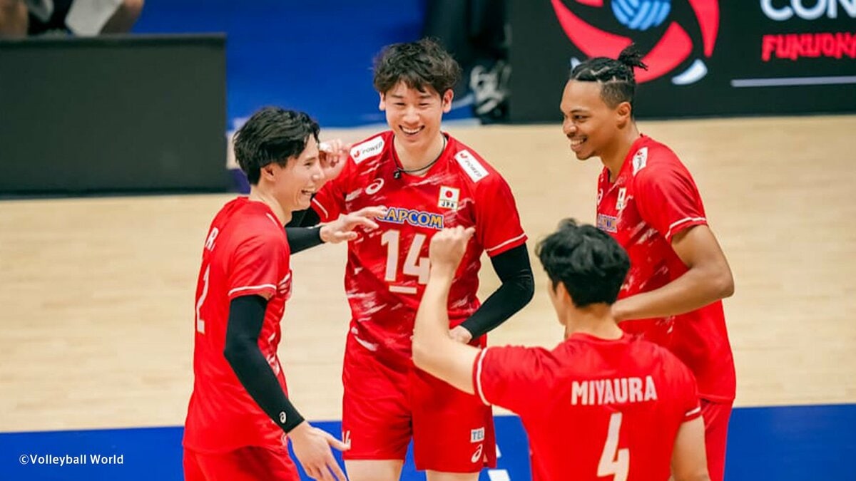 バレー男子日本代表、無傷の3連勝でグループ首位通過！ロス五輪へあと3勝 髙橋藍が圧巻のSエース5本【アジア選手権】