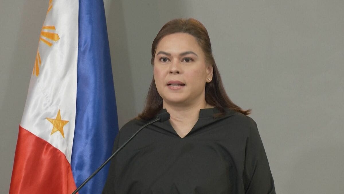 フィリピンのサラ・ドゥテルテ副大統領に逮捕状 マルコス大統領らの“暗殺”ほのめかし脅迫の疑い