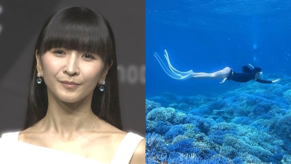 【 Perfume・かしゆか 】珊瑚の海で美麗シュノーケリング フォロワー感嘆「ゆかちゃん泳いでるだけの映画観たい」【 #しゅみゆか 】