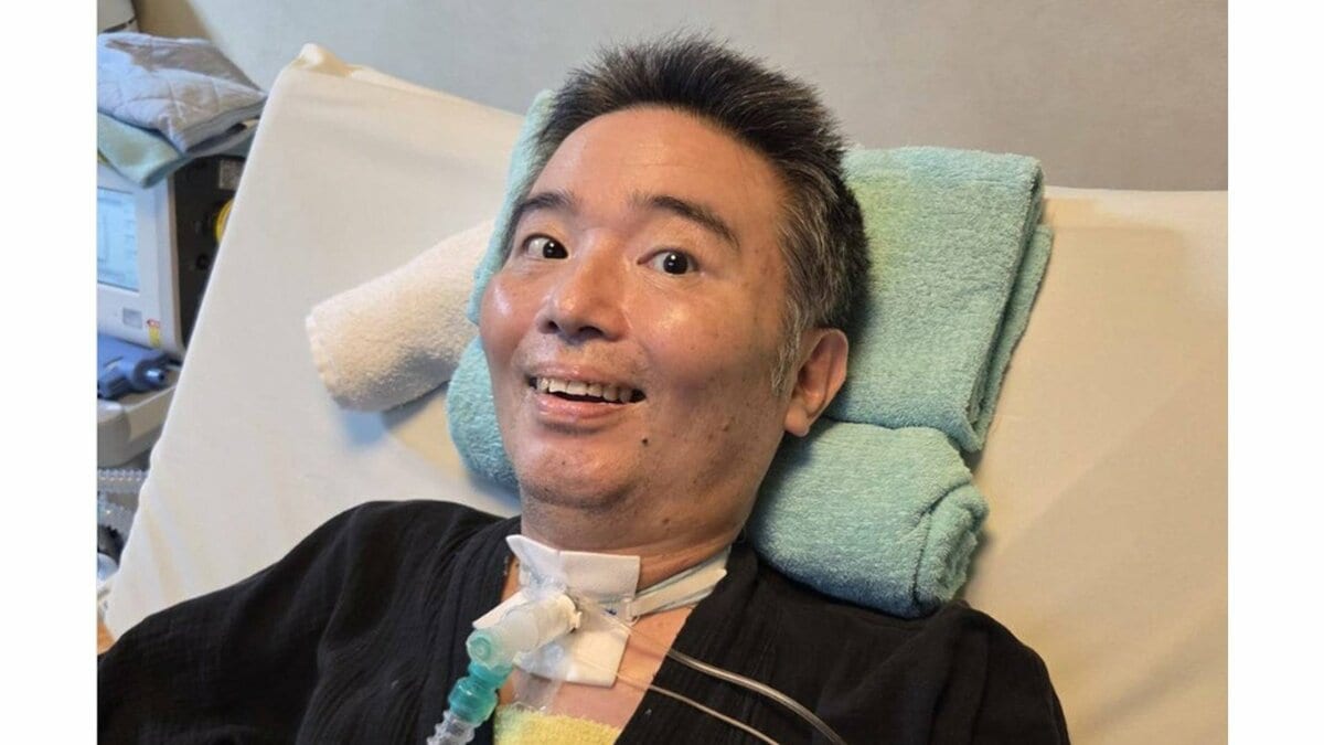 【 ALS闘病 】声優・津久井教生さん 呼吸器回路の交換を報告 プラスチック臭に「この臭いがわかるのが素敵です」と前向きな姿勢【ニャンちゅう】