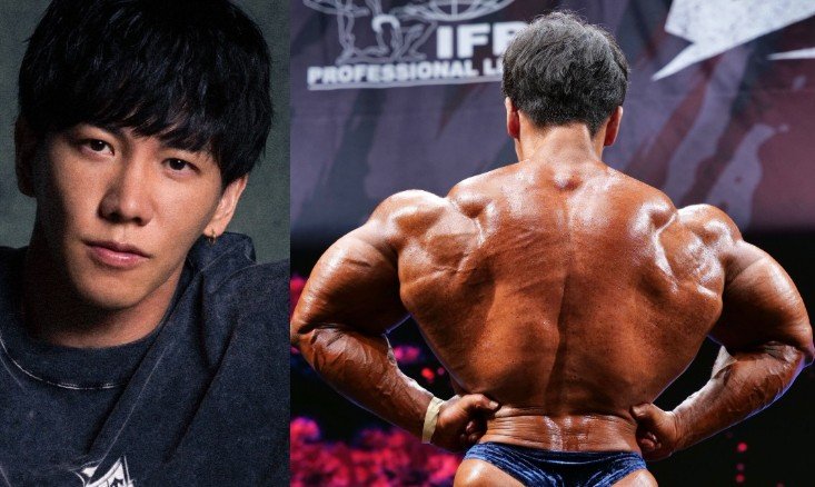【横川尚隆】後ろ姿の筋肉美を披露「ちょっと焼き目ついたクリームパンやないかい。その横についてるのクロワッサンかい」