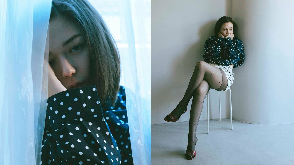 【 村重杏奈 】 「ほぼ、てんとう虫だった日」ドット柄コーデ披露 「疲れた」を言わない工夫に共感&ストーリーズのメモが話題