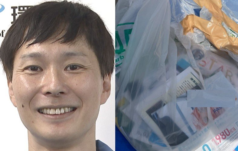 【 ごみ清掃芸人 】「可燃ごみに入れているチラシやお菓子の箱、封筒は古紙の日に出せば資源になります!」リサイクルを呼びかけ【マシンガンズ滝沢】