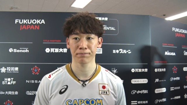 石川祐希「必ず勝ちきりたい」髙橋藍「一番いいギアを出して」西田有志「勝つだけなんで、それ以外は考えず」【アジア選手権】