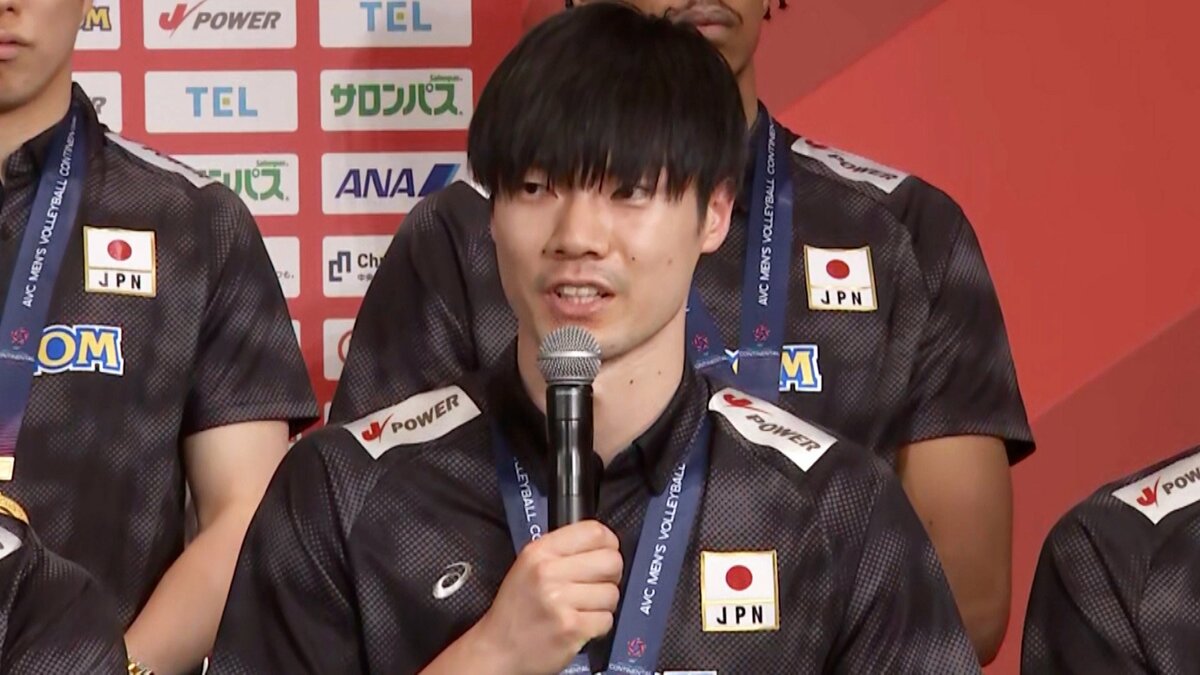 アジアで“2つ目の金”獲得へ 大塚達宣「優勝は嬉しいけど、すぐ気持ちも切り替えて」アジア大会代表の3選手が意気込み【バレー男子会見】